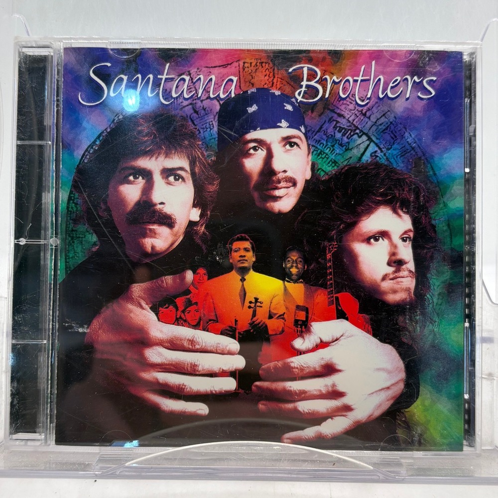 Santana Brothers CD 1994 Carlos Jorge Santana Carlos Hernandez Latin Rock Jazz